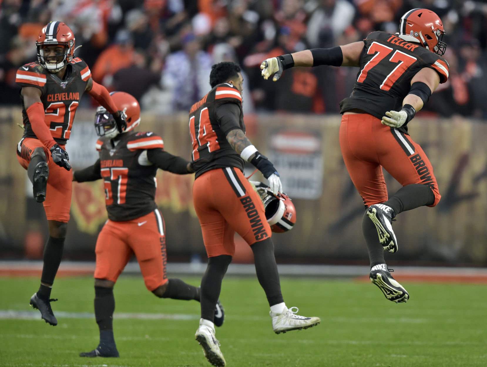 25. Cleveland Browns (3-6)